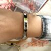 8CB-90366-1 Bracelet/jonc Co88 France en acier inoxydable argenté et émail coloré