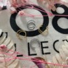 Boucles d'oreilles/bagues d'oreilles Co88 France en acier inoxydable doré et argenté