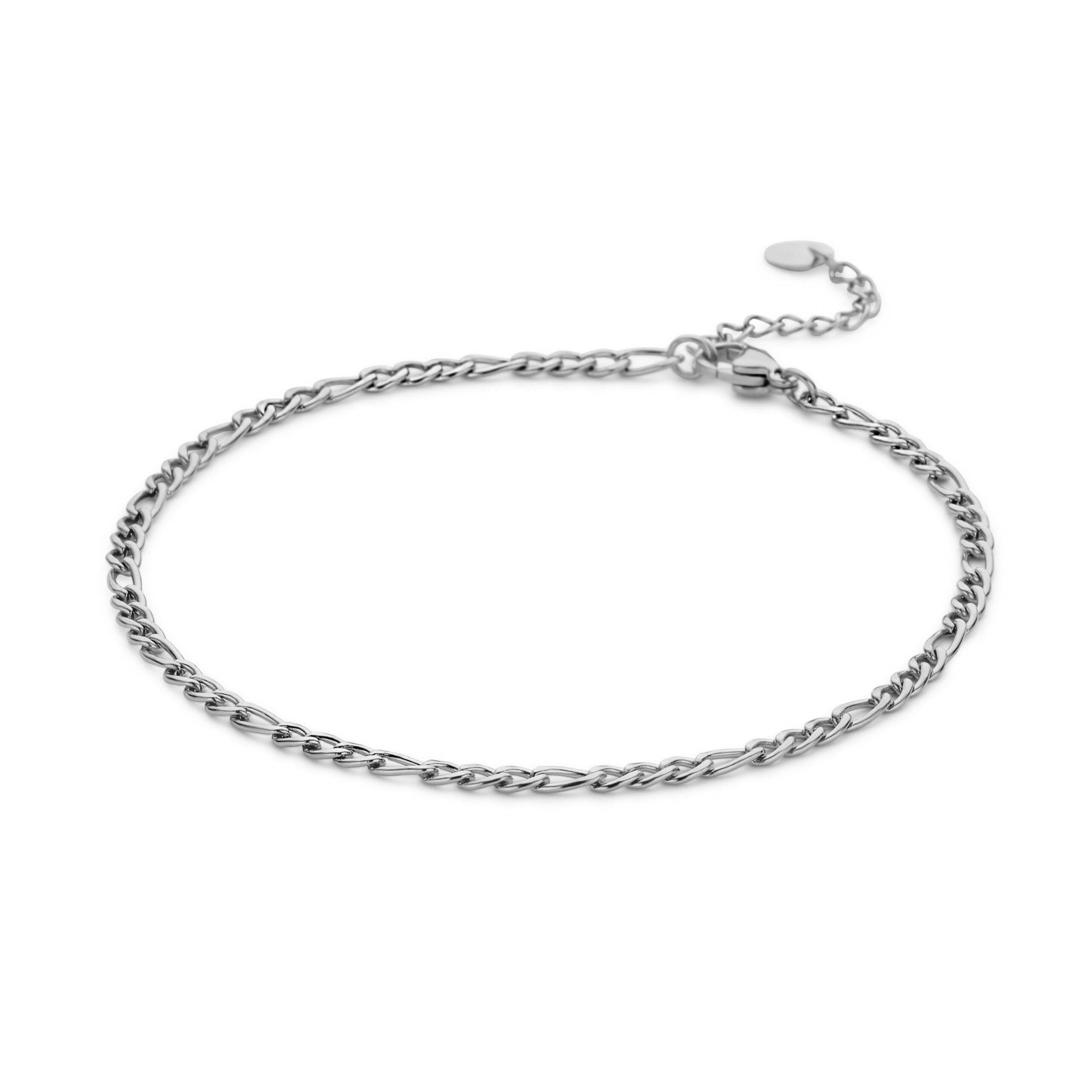 Chaine cheville Co88 France en acier inoxydable argenté